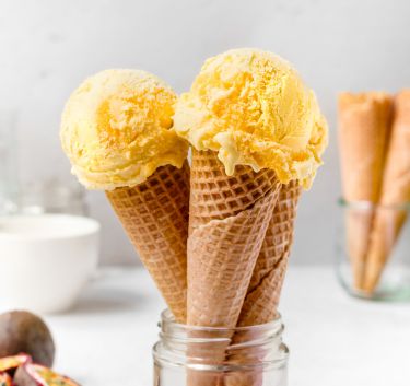 Ice cream - Mango & passion fruit Magimix.